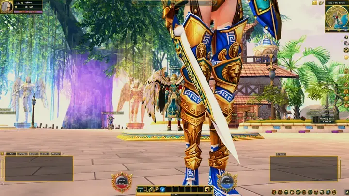 Current gold and teal in-game HUD
