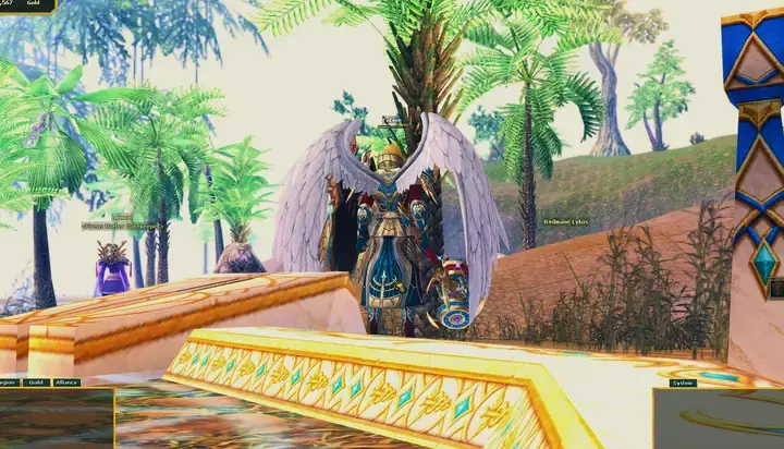 In-game: Omphalos terrace