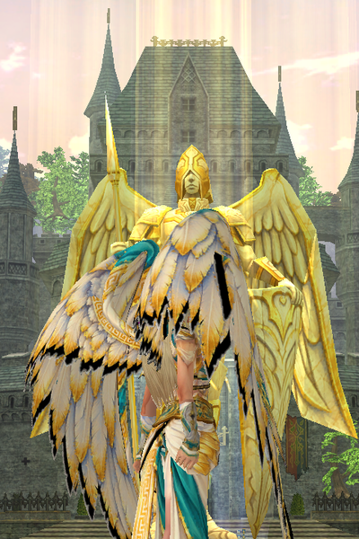 Aegis at character creation, female, turned
