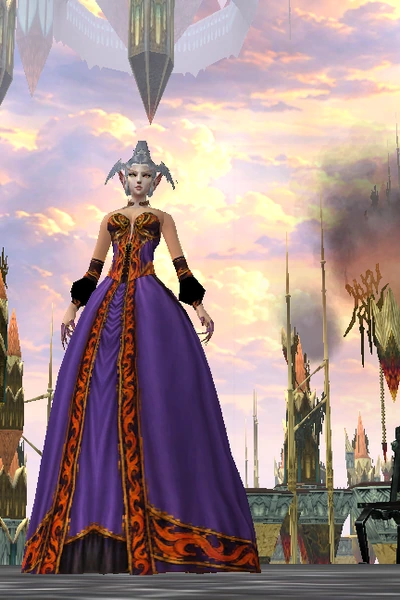 Daimon at character creation, female, front