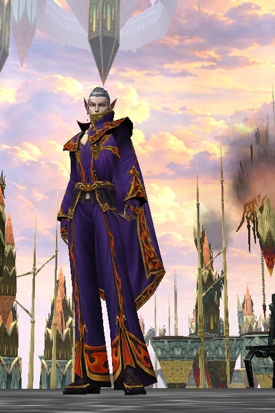 Daimon at character creation, male, front