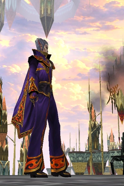 Daimon at character creation, male, turned