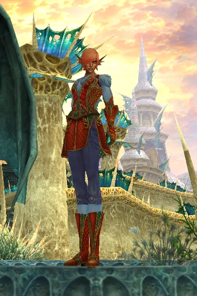 Drogo at character creation, male, front