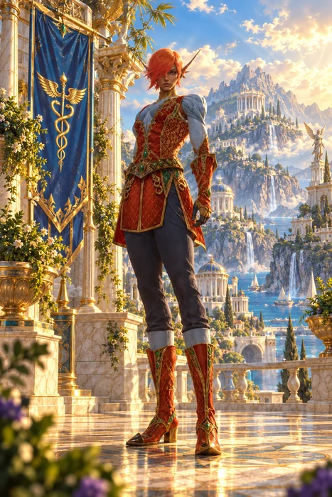 Illustration of Drogo appearance, not captured gameplay