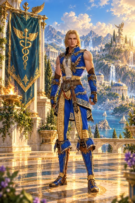 Illustration of Hero, not captured gameplay